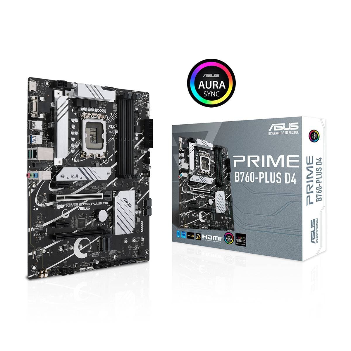 Motherboard Asus Prime B760-PLUS D4 - 90MB1CW0-M0EAY0