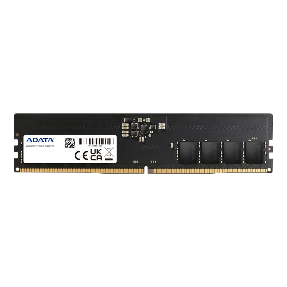 Memória RAM Adata 32GB DDR5-4800 (1x 32GB) Black AD5U480032G-S, - AD5U480032G-S