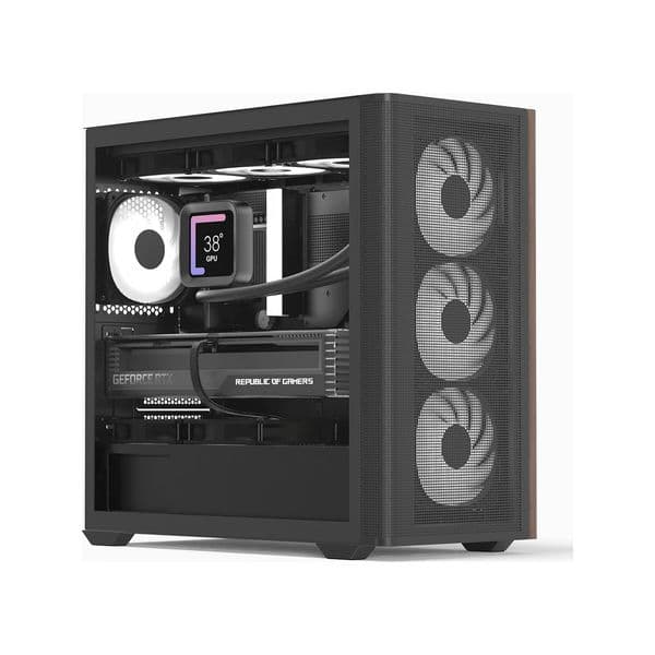 Aerocool Micro-ATX D301A ARGB Vidro Temperado Black