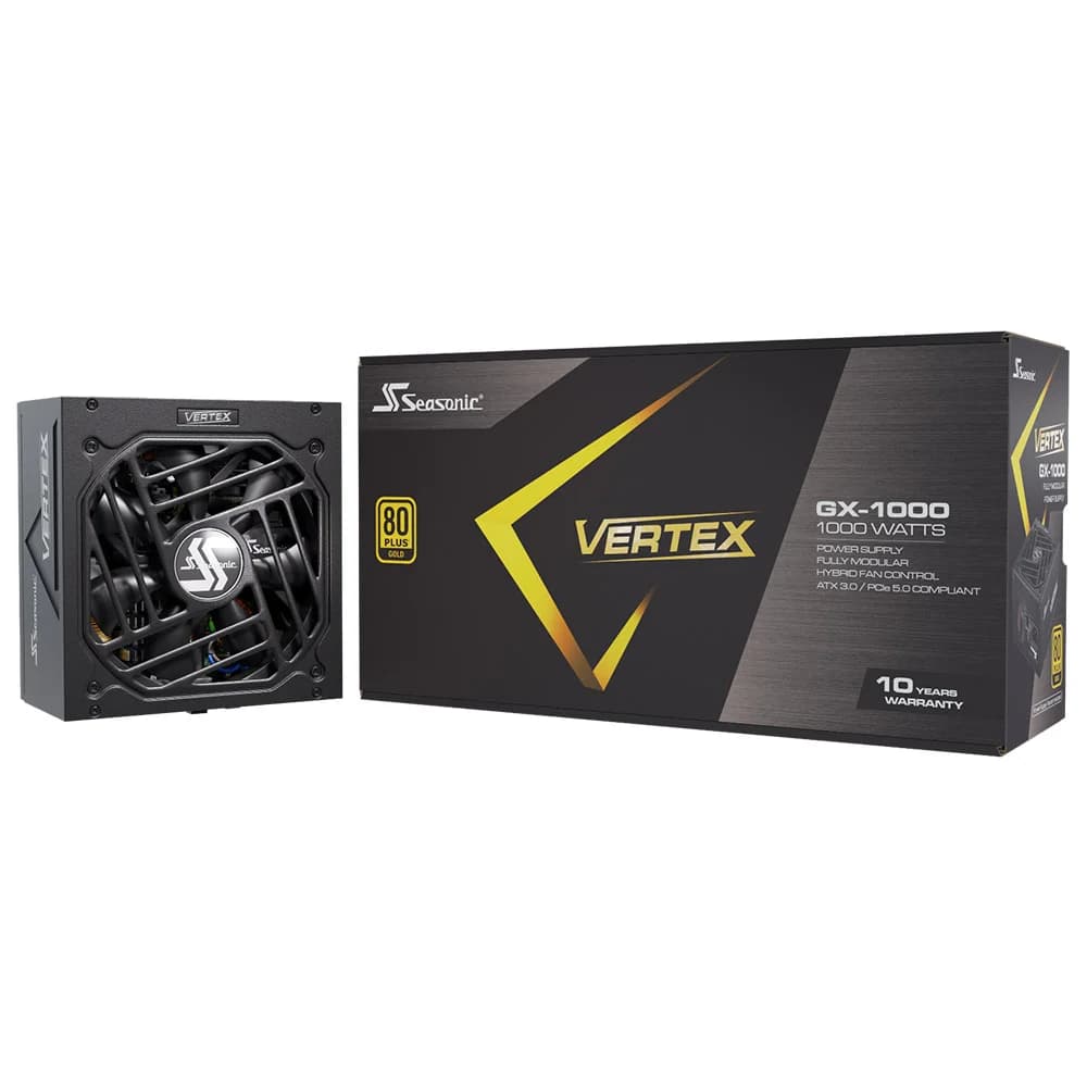 Fonte de Alimentação Seasonic Vertex GX-1000W 80 PLUS Gold