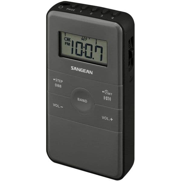 Sangean Radio Digital Dt-140 Recarregável Black