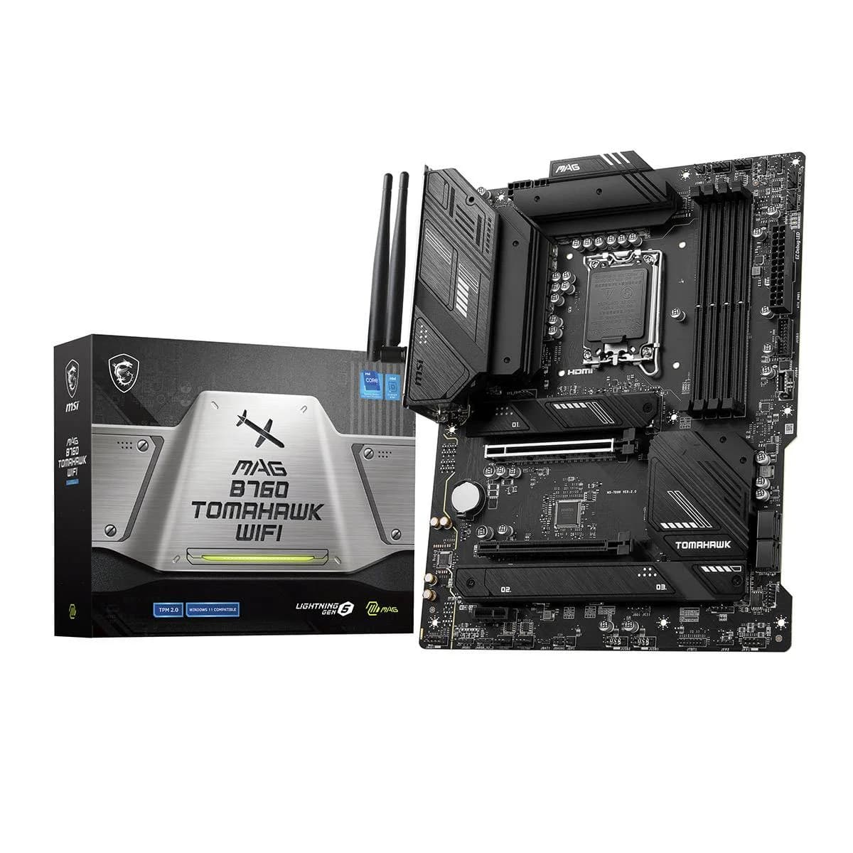 Motherboard MSI MAG B760 TOMAHAWK WIFI Skt1700 - 911-7D96-003