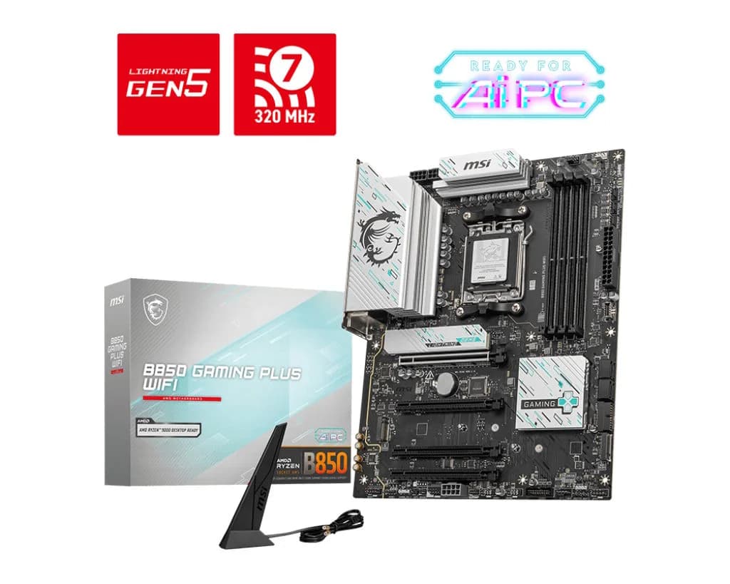 Motherboard MSI B850 GAMING PLUS WIFI 911-7E56-05S