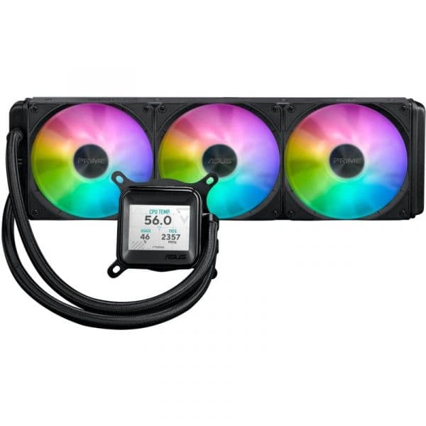 Asus Prime LC 360 ARGB LCD Water Cooler All-In-One 360mm Preto
