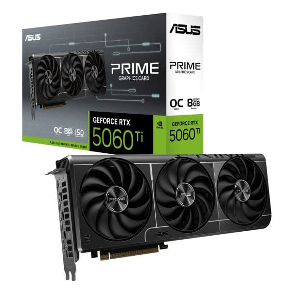 Asus GeForce RTX 5060 TI Prime OC 8GB GDDR7 DLSS4