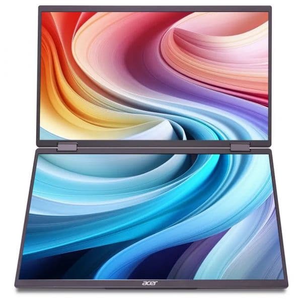 Monitor Portátil Duplo Acer PD163Qbmiuux 15.6" LED IPS FHD