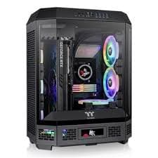 Thermaltake The Tower 600 Midi ATX SPCC Vidro Temperado RGB Preta