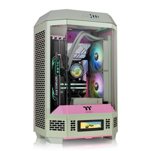 Thermaltake The Tower 300 Caixa Micro-ATX SPCC Matcha Plum