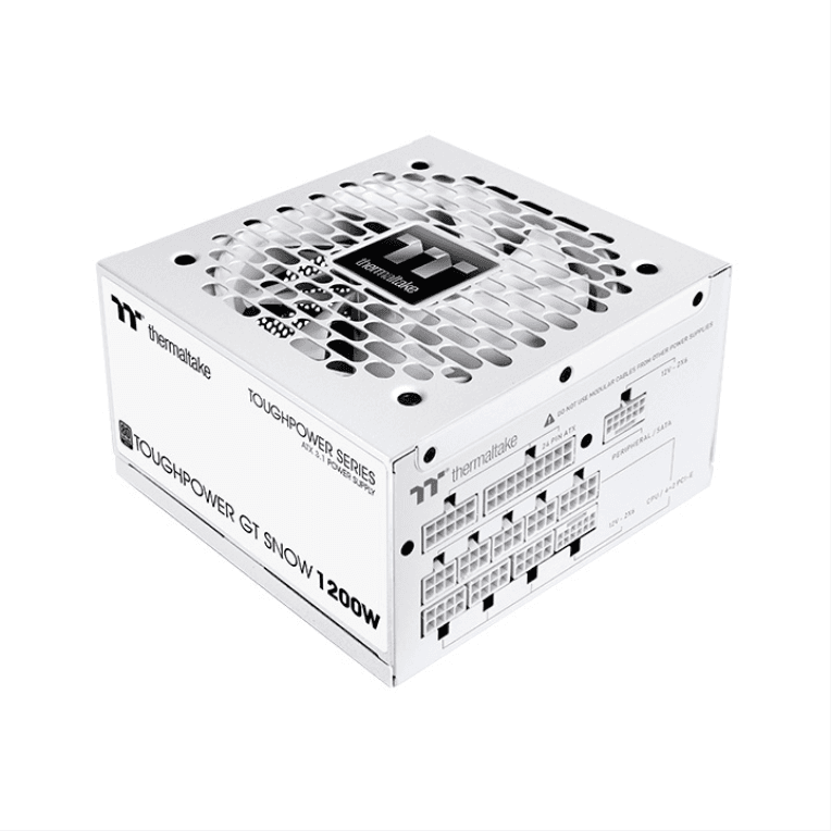 Thermaltake Toughpower GT Snow 1200W 80 Plus Gold ATX Branca