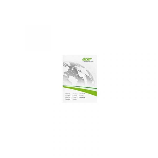 Acer Extensão de Garantia - Virtual Booklet - 1YCI (1st Itw), 3Y On Site (nbd) para Notebook Professional