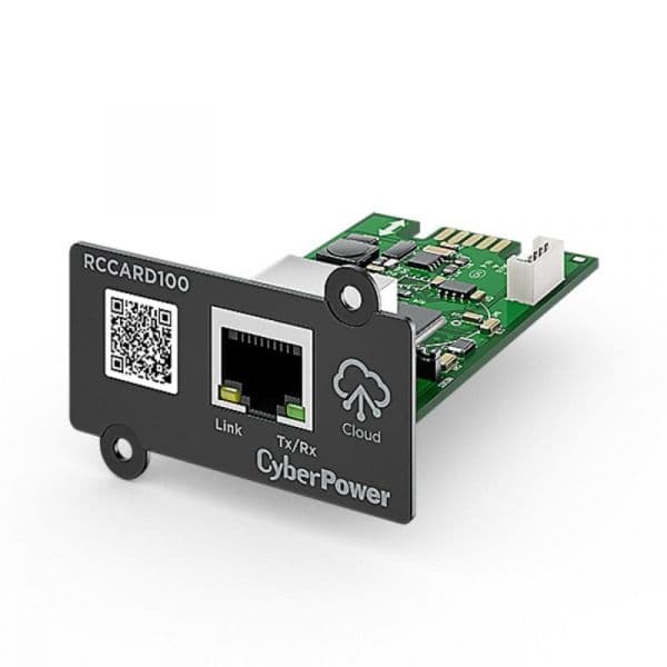 CyberPower Placa de Gerenciamento Remoto RCCARD100 Ethernet 100 Mbit/s