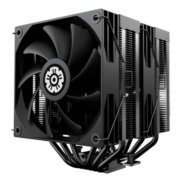 Enermax ETS-TD60D Air CPU Cooler 2x120mm Preto AM5 LGA1851