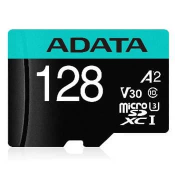 MICRO SDXC 128GB UHS-I U3 CLASS 10 V30 ADATA C/ ADAPT SD
