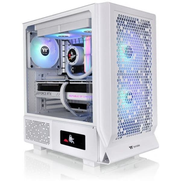 Thermaltake Caixa Pc Ceres 330 TG ARGB Snow Branco - CA-1Y2-00M6WN-01