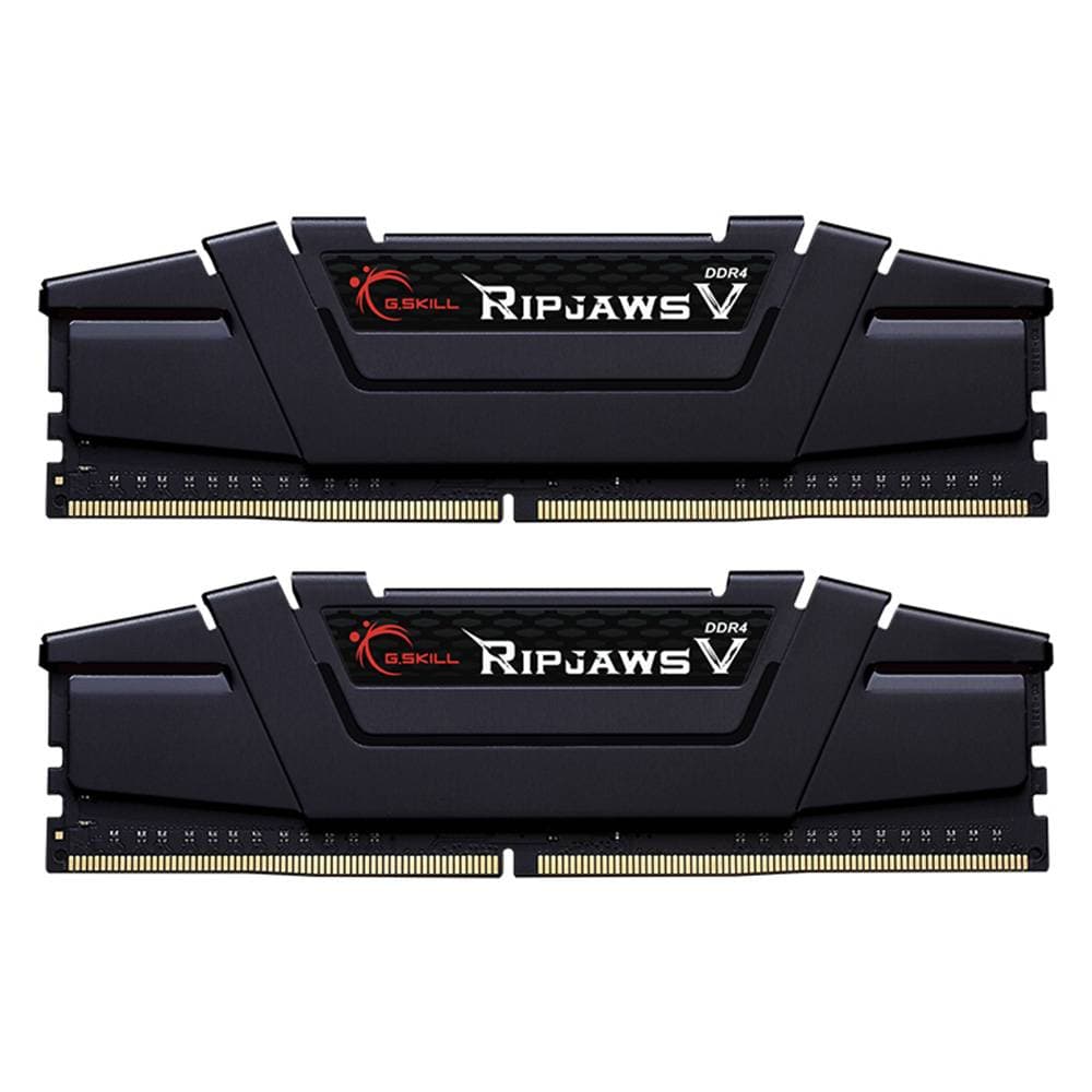 Memória RAM G.Skill 32GB Ripjaws V (2x16GB) DDR4 3600MHz PC4-28800 CL18 Black - F4-3600C18D-32GVK