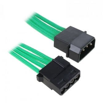 BitFenix Molex para Molex Green / Black 45cm - BFA-MSC-MM45GK-RP