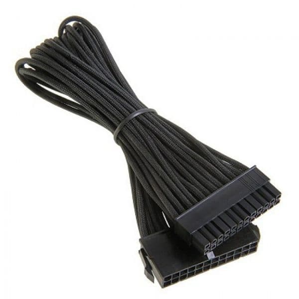 Bitfenix Cabo Sleeved 24-pin Atx 45cm Preto - BFA-MSC-24ATX45KK