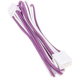 BitFenix 8-Pin EPS12V Sleeved Purple / White 45cm
