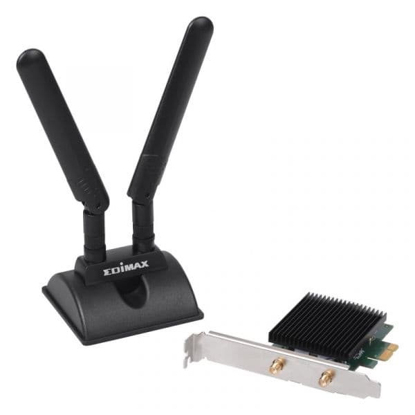 Edimax AX3000 Dual Band 802.11ax & Bluetooth 5.0 PCI Express Adapter - EW-7833AXP