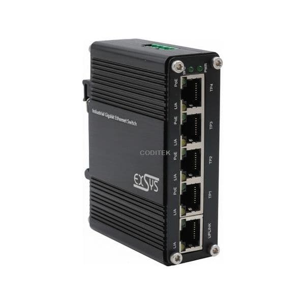 Exsys Switch 5 Portas EX-62020