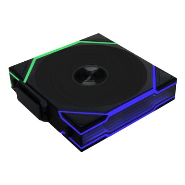 Lian Li UNI TL120 LCD Wireless RGB PWM Ventoinha 120mm Black