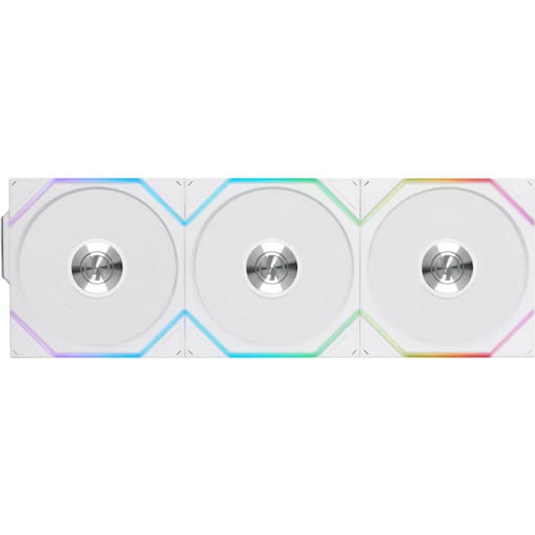 Ventoinha Lian Li UNI FAN TL120 Wireless RGB PWM Branco 120mm (Pack 3)