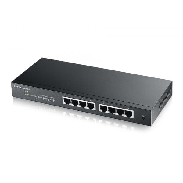 ZyXEL GS1900-8 Portas