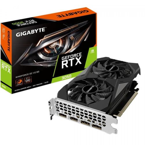Gigabyte GeForce RTX 3050 WINDFORCE OC V2 6GB GDDR6