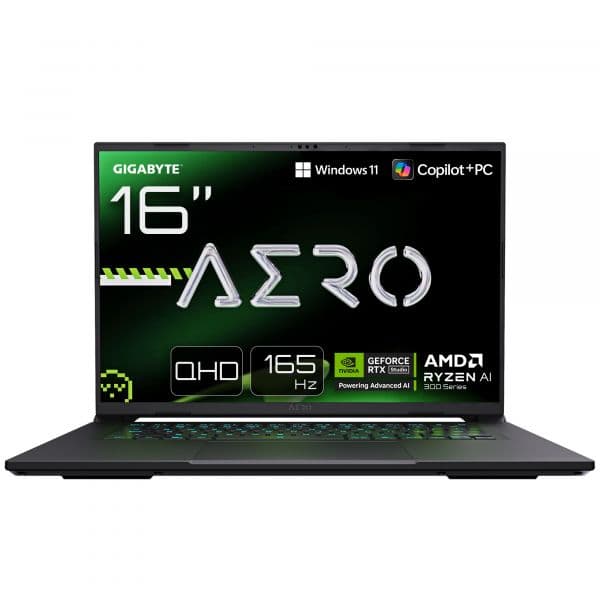 Gigabyte Aero X16 2WHA3ESC65AH 16" WQXGA AMD Ryzen AI 9 HX 370 32GB 2TB SSD RTX 5070 8GB W11 Home