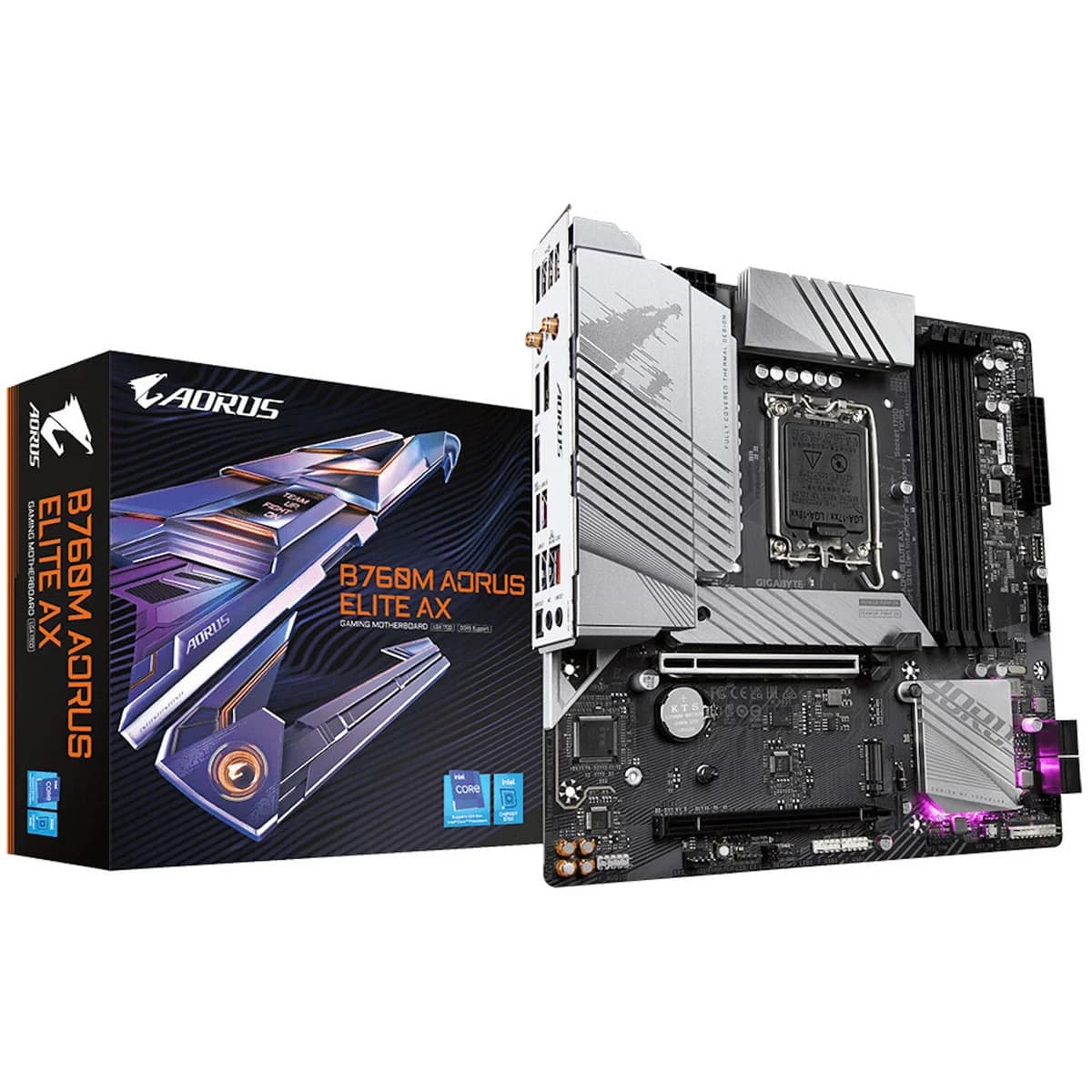 Motherboard Micro-ATX Gigabyte B760M AORUS ELITE AX DDR5