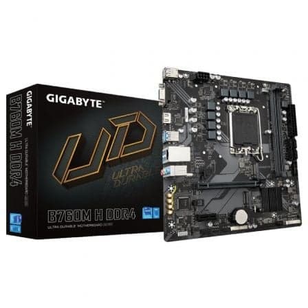 Gigabyte B760M H DDR4 motherboard Intel B760 Express LGA 1700 micro ATX
