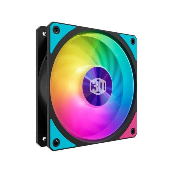 Cooler Master Ventoinha 120mm Mobius 120P ARGB PWM 30th Anniversary Edition - MFZ-M2DY-24NP2-R3