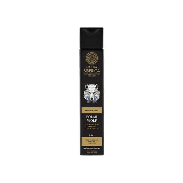 Natura Siberica Shampoo Condicionador Fortalecedor 2 em 1 Polar Wolf 250ml
