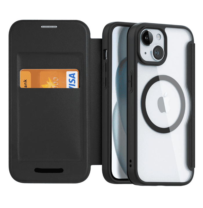 Capa Magnética Suporte Cartão para iPhone 14