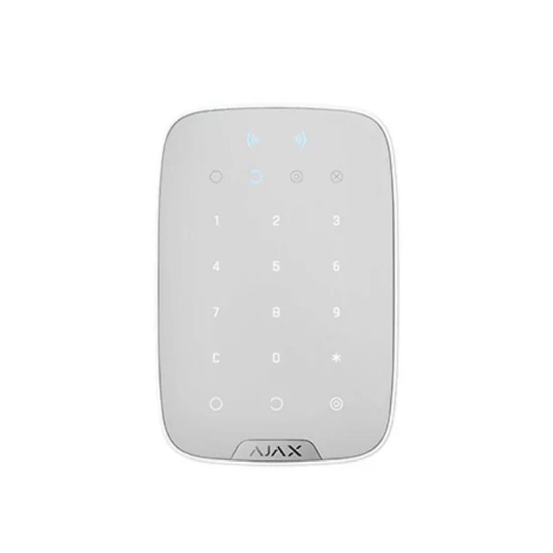 Ajax Teclado de Segurança Independente Wireless c/ Leitor Branco - AJ-KEYPADPLUS-W