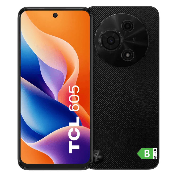 TCL 605 6.7" Dual SIM 8GB/256GB Obsidian Black