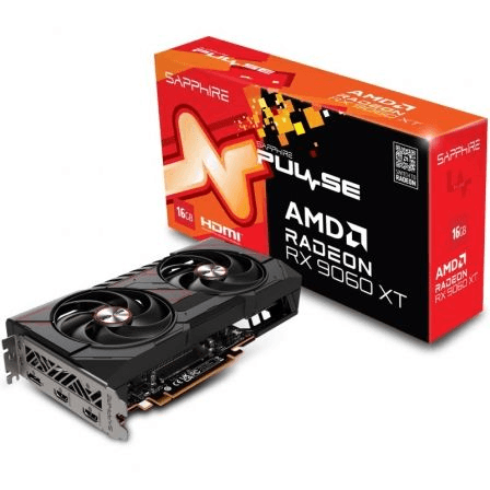 Sapphire AMD Radeon RX 9060 XT Pulse 16GB GDDR6