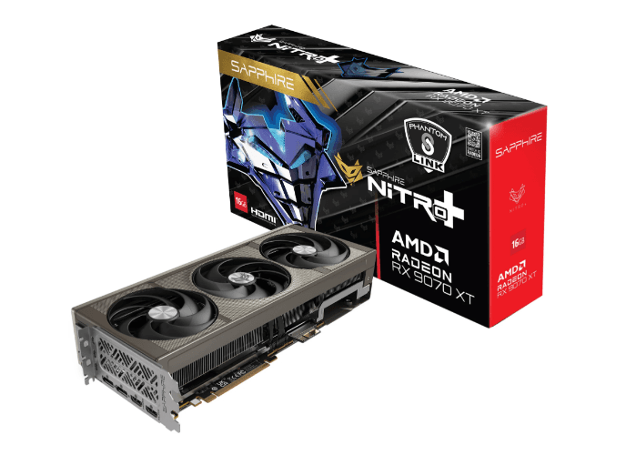 Radeon RX 9070 XT Nitro Phantom Link OC, Grafikkarte