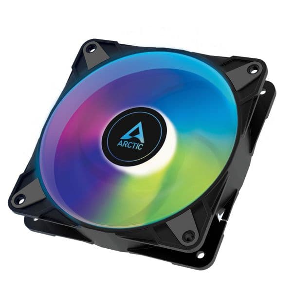 Arctic Ventoinha 120mm P12 PWM PST A-RGB 2000RPM 4 Pinos Preta
