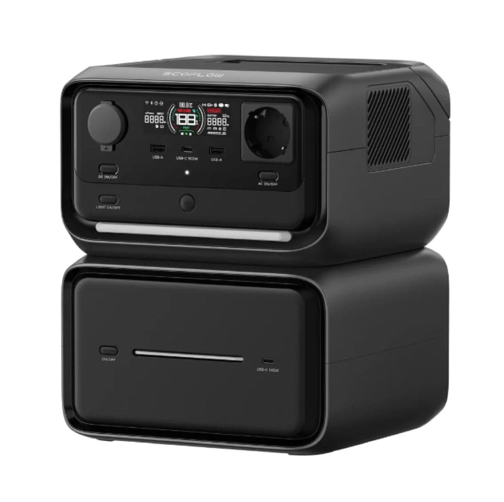 Ecoflow River 3 Max Plus - Gerador portátil Inteligente 858Wh