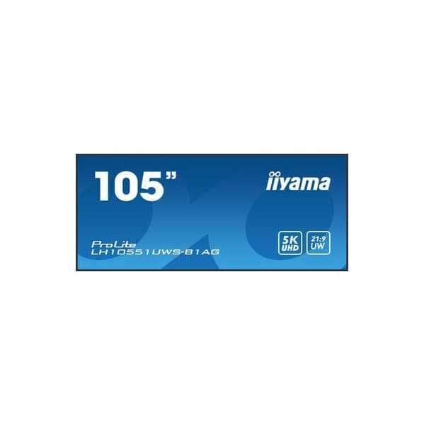 iiyama 105" LH10551UWS-B1AG LCD IPS Monitor Profissional UW5K