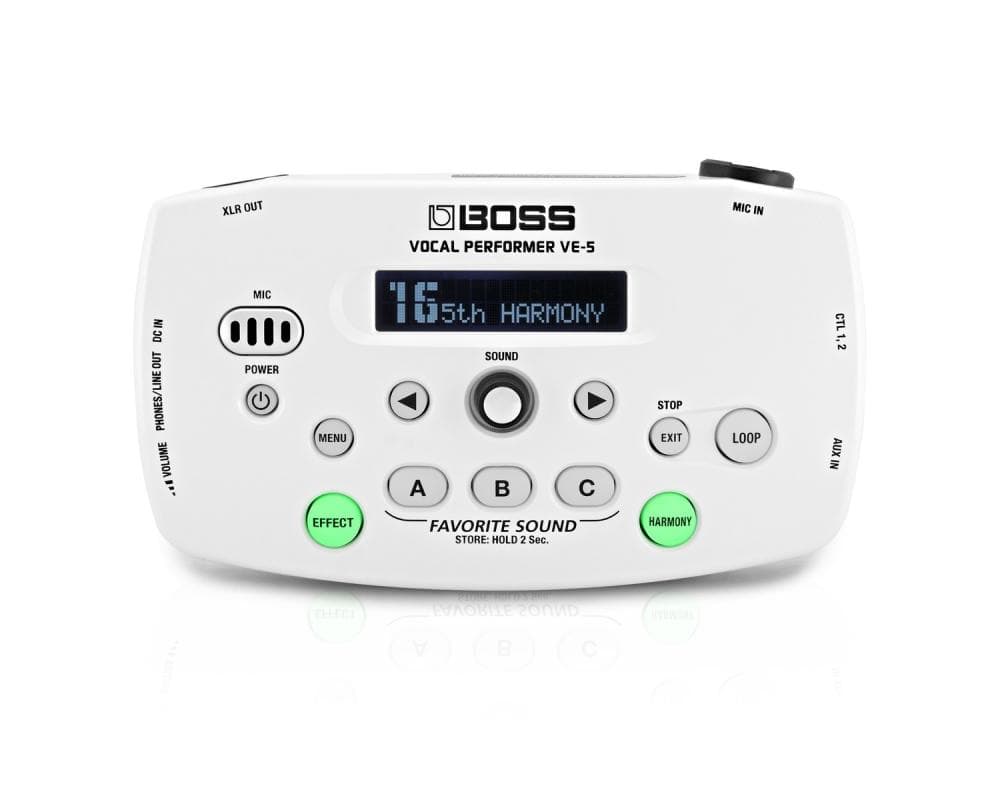 Boss VE-5 Vocal Processor White