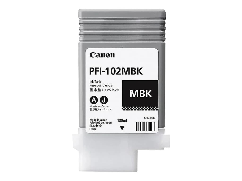 Tinteiro Canon PFI-102MBK