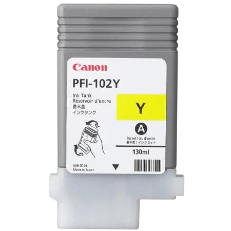 Tinteiro Canon PFI-102Y Yellow - 0898B001