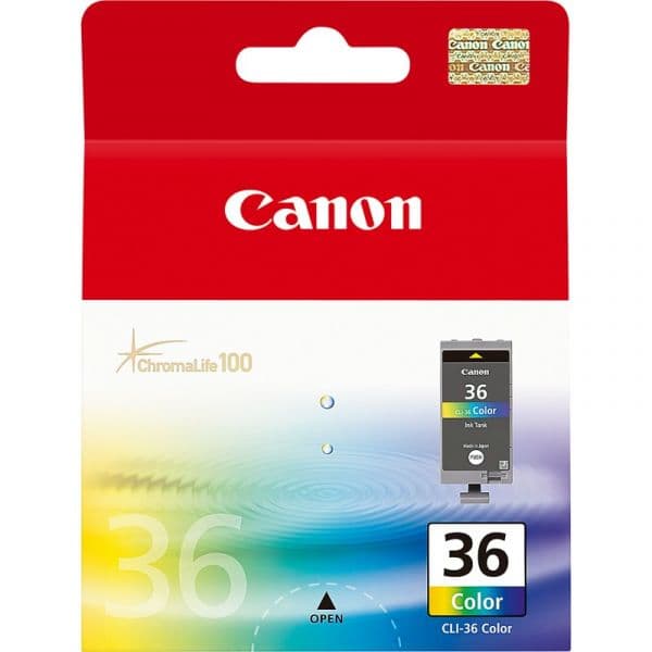 Tinteiro Canon CLI-36 1511B001 Color