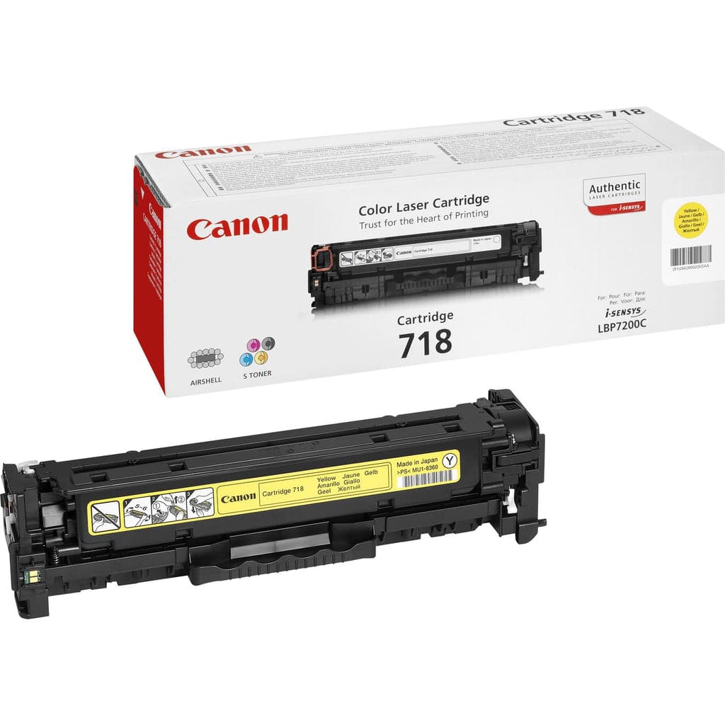 Canon 718Y 2659B002 Yellow