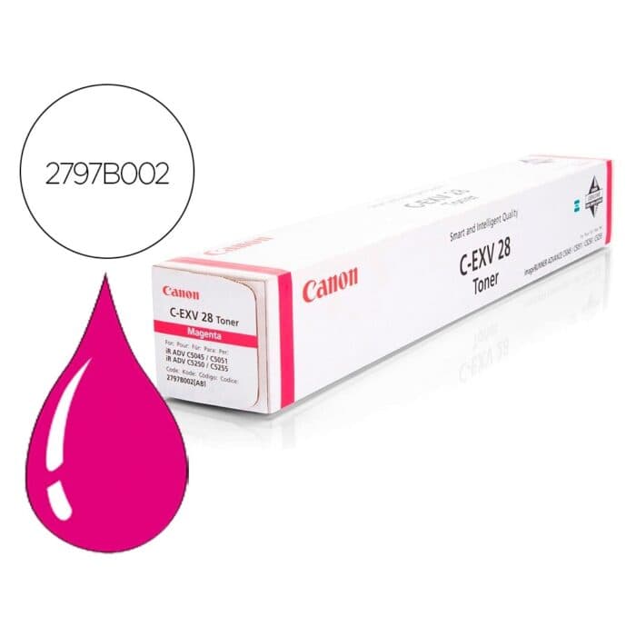 Tinteiro Canon EXV28M 2797B002 Magenta
