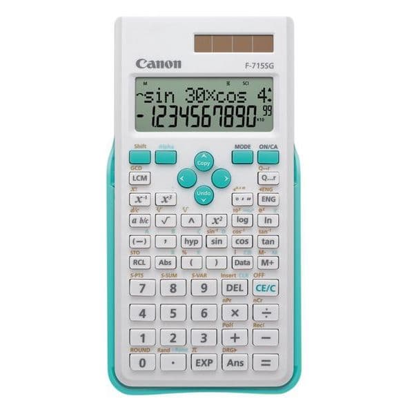 Calculadora Canon F-715SG Branco / Azul