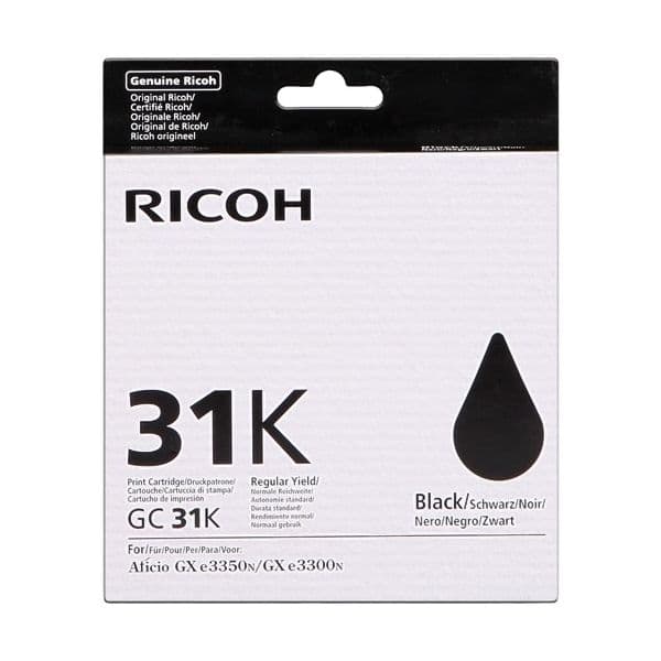 Tinteiro Ricoh GC - Cartucho de impress o - 1 x preto - para Aficio GX e3300N GX e3350N IPSiO GX e3300 - 405688