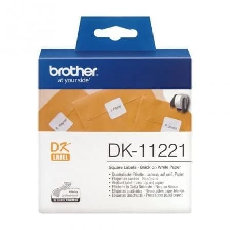 Brother DK-11221 etiquetadora Preto sobre branco